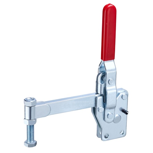 1000LB SOLID BAR STRAIGHT BASE VERTICAL HOLD-DOWN CLAMP BOLT RETAINER INCLUDED.  DOES NOT INCLUDE SPINDLE ASSEMBLY OR FLANGED WASHERS. MUST BE WELDED.(Same as 247-SB) Shop'sChoice™