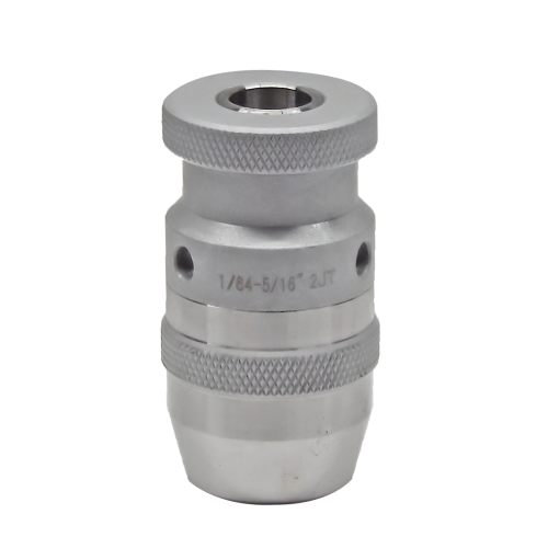 1/64"-5/16"  2-Jacobs Taper HIGH PRECISION  INDUSTRIAL KEYLESS DRILL CHUCK -Coated 10,000RPM