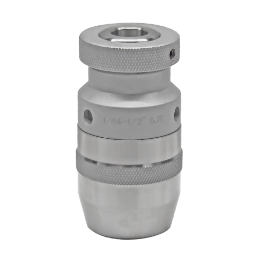 1/64"-1/2"  6-Jacobs Taper HIGH PRECISION  INDUSTRIAL KEYLESS DRILL CHUCK-Coated 10,000RPM