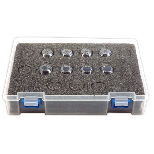 ER20 ULTRA Precision Spring Collet Set 8 Piece (0.0001" T.I.R.) Shop'sChoice™  3/32"-1/2"