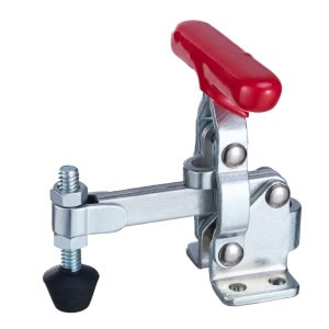 200LB SOLID BAR FLGD BASE VERTICAL T-HANDLE HOLD-DOWN TOGGLE CLAMP (MUST WELD) Shop'sChoice™