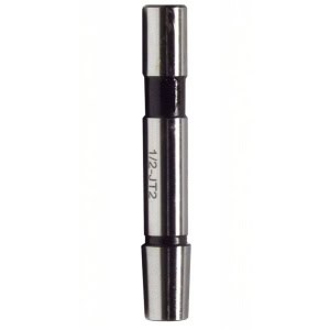1/2" to JT2  Straight Shank Drill Chuck Arbor-Partially Ground Shank
