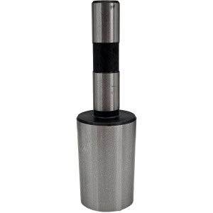 1/2" to JT4  Straight Shank Drill Chuck Arbor-Partially Ground Shank
