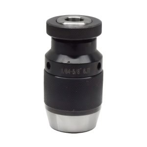 1/64"-5/8" 6-Jacobs Taper INDUSTRIAL KEYLESS Standard Precision Drill Chuck 4000RPM