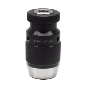 1/64"-1/2" 2-Jacobs Taper INDUSTRIAL KEYLESS Standard Precision Drill Chuck 4000RPM