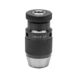 1/64"-3/8" 2-Jacobs Taper INDUSTRIAL KEYLESS Standard Precision Drill Chuck 4000RPM