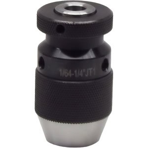 1/64"-1/4" 1-Jacobs Taper HIGH PRECISION INDUSTRIAL KEYLESS DRILL CHUCKS 4000RPM