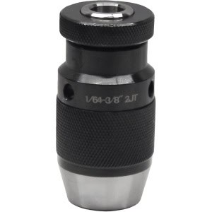 1/64"-3/8" 2-Jacobs Taper HIGH PRECISION INDUSTRIAL KEYLESS DRILL CHUCKS 4000RPM