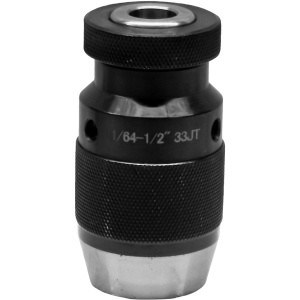 1/64"-1/2" 33-Jacobs Taper HIGH PRECISION INDUSTRIAL KEYLESS DRILL CHUCKS 4000RPM