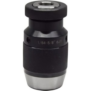 1/64"-5/8" 6-Jacobs Taper HIGH PRECISION INDUSTRIAL KEYLESS DRILL CHUCKS 4000RPM