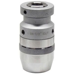 1/64"-1/2" 33-Jacobs Taper HIGH PRECISION INDUSTRIAL KEYLESS DRILL CHUCK-Coated 10,000RPM