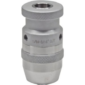 1/64"-5/16" 2-Jacobs Taper HIGH PRECISION INDUSTRIAL KEYLESS DRILL CHUCK -Coated 10,000RPM