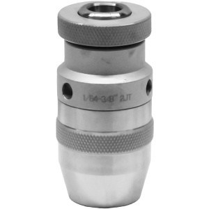 1/64"-3/8" 2-Jacobs Taper HIGH PRECISION INDUSTRIAL KEYLESS DRILL CHUCK-Coated 10,000RPM