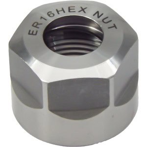 ER16 HEX LOCK NUT FOR ER COLLET CHUCK