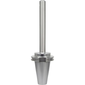 CAT50 End Mill Holder, 3/8" Bore x 10" Projection, G2.5 Balanced 25,000 RPM