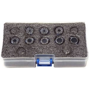 ER16 STEEL SEALED SPRING COLLET METRIC SET PSI - CSS180