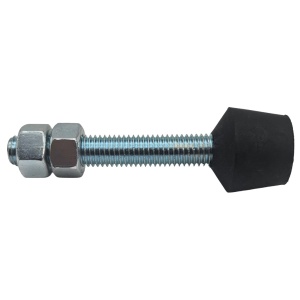 M12 X 3.94" Flat Bonded Neoprene Cap FULL THREAD Spindle Accessory | 70152