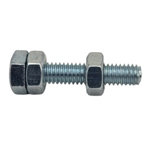 M4 X .89 HEX FULL THREAD STAINLESS STEEL SPINDLE ACCESSORY | 70200