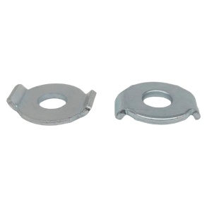 Flanged Washer M6 or 1/4" (2Pack) 0.26"ID X 0.69" OD Zinc Plated | 70170