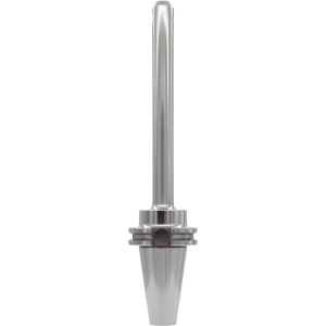 CAT40 End Mill Holder, 1/4" Bore x 10" Projection, G2.5 Balanced 30,000 RPM