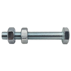 M10 X 3.00 HEX FULL THREAD STAINLESS STEEL SPINDLE ACCESSORY | 70207