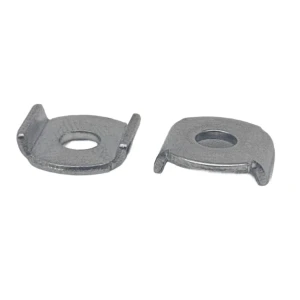 Flanged Washer #8 or M4 (2Pack)  0.17"ID X 0.44" OD Zinc Plated | 70184