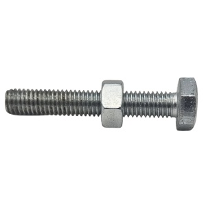 1/4-20 X 2.15 HEX FULL THREAD ZINC PLATED SPINDLE ASSEMBLY | 70198