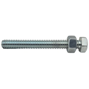 M8 X 2.77 HEX FULL THREAD STAINLESS STEEL SPINDLE ASSEMBLY | 70210
