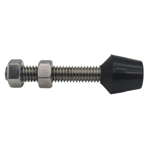 M8-1.25 X 2.5" Neoprene Tip Stainless Steel Spindle Accessory | 70256