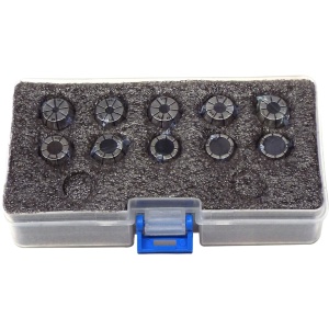 ER16 STEEL SEALED SPRING COLLET INCH SET 1/8-13/32" - CSS174