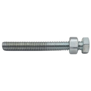 5/16-18 X 2.72" HEX FULL THREAD ZINC PLATED SPINDLE ASSEMBLY | 70230