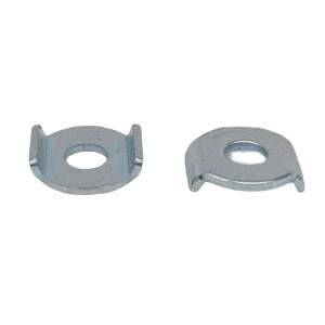 Flanged Washer M5 or #10 (2Pack) .20"ID X .56" OD Zinc Plated | 70163
