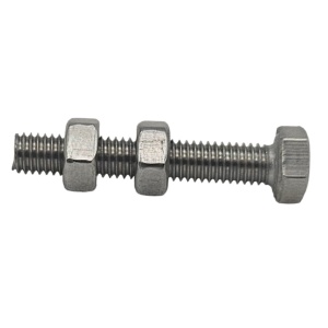 M5 X 1.32 HEX FULL THREAD Spindle Accessory Stainless Steel | 70150