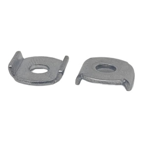 Flanged Washer #8 or M4 (2Pack) 0.17"ID X 0.44" OD Zinc Plated | 70184